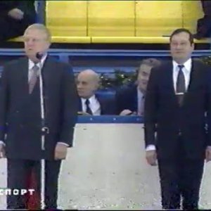 Judges Introduction & Group 1, Warm Up - 1999 Russian Nationals SP