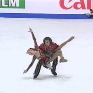 Galit Chait & Sergei Sakhnovski ISR - 1999 European Championships FD