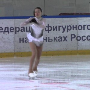 Anastasiia Guliakova - Russian Advanced Novice Championship 2016 - SP
