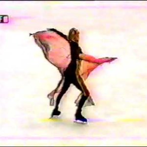 1999 European Figure Skating Championships Vanessa Gusmeroli Exhibition