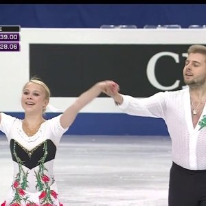 9 Maria PALIAKOVA / Nikita BOCHKOV BLR SP 2014 WC
