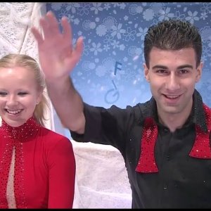 11 Elizaveta MAKAROVA / Leri KENCHADZE BUL SP 2014 WC