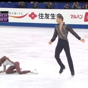 6 Vanessa JAMES / Morgan CIPRES FRA FS 2014 WC