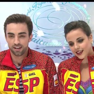 1 Sara HURTADO / Adrian DIAZ ESP FD ''Picasso' 2014 WC