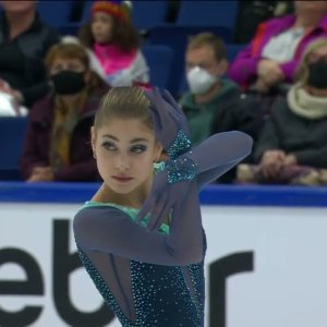 Alena KOSTORNAIA RUS Free Skate Finlandia Trophy 2021
