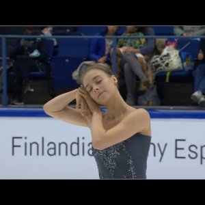 Anastasiia Gubanova CS Finlandia Trophy 2021 FS