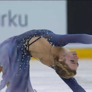Amber Glenn CS Finlandia Trophy 2021 FS (Not HD)