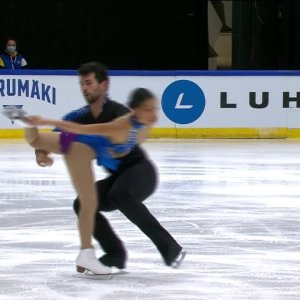 Jessica CALALANG / Brian JOHNSON USA Free Skate Finlandia Trophy 2021