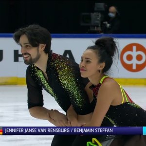 Jennifer JANSE VAN RENSBURG & Benjamin STEFFAN GER Rhythm Dance Finlandia Trophy 2021