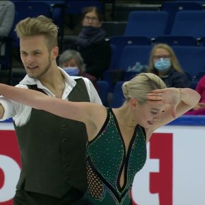 Aleksandra SAMERSOVA / Kevin OJALA EST Free Dance Finlandia Trophy 2021