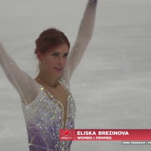 Eliska BREZINOVA CZE Free Skate 2021 Autumn Classic