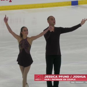 Jessica PFUND & Joshua SANTILLAN SUI Free Skate 2021 Autumn Classic International