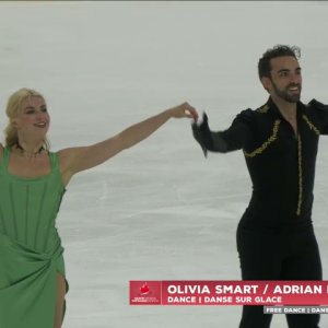 Olivia SMART / Adrian DIAZ ESP Free Dance 2021 Autumn Classic