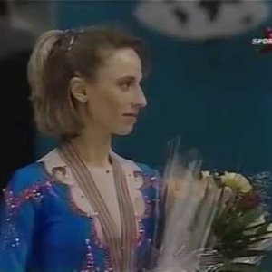 Medal Ceremony, Ladies Event - 1999 Four Continents LP