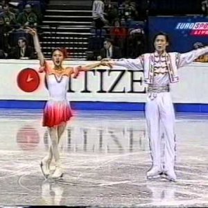 Qing Pang & Jian Tong CHN - 1999 World Championships SP