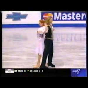 1999 Worlds - Pairs Short, Original Dance & Ladies Short pt 1 (ESPN TV version)