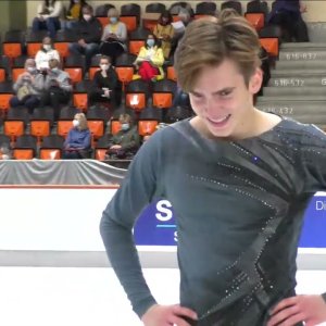 Vladimir LITVINTSEV AZE Short Program Nebelhorn Trophy 2021
