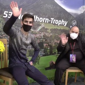 Slavik HAYRAPETYAN ARM Short Program Nebelhorn Trophy 2021