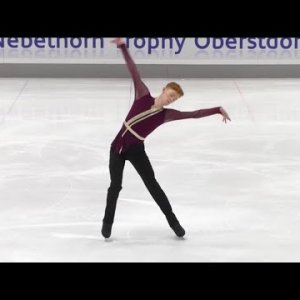 Conor STAKELUM IRL Short Program Nebelhorn Trophy 2021
