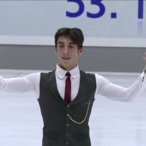 Gabriele FRANGIPANI ITA Free Skate 2021 Nebelhorn Trophy