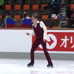 Vladimir LITVINTSEV AZE Free Skate 2021 Nebelhorn Trophy