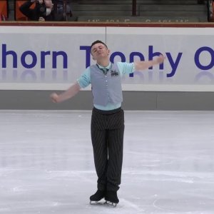 Peter James HALLAM GBR Free Skate 2021 Nebelhorn Trophy