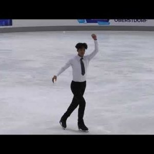 Matthew SAMUELS RSA Free Skate Nebelhorn Trophy 2021