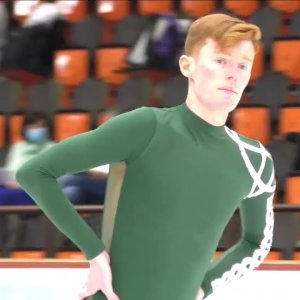 Conor STAKELUM IRL Free Skate 2021 Nebelhorn Trophy Oberstdorf