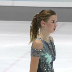 Viktoriia SAFONOVA BLR Short Program 2021 Nebelhorn Trophy