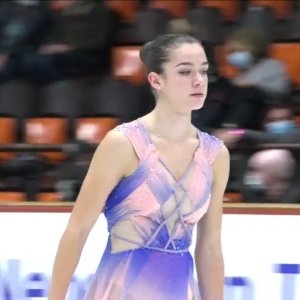 Lara Naki GUTMANN ITA Short Program 2021 Nebelhorn Trophy