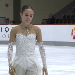 Julia LANG HUN Short Program 2021 Nebelhorn Trophy