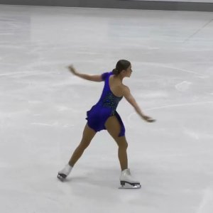 Aleksandra GOLOVKINA LTU Short Program 2021 Nebelhorn Trophy