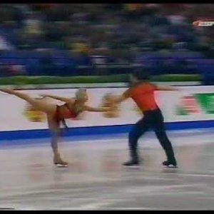 Schwarz & Müller (GER) - 1999 World Figure Skating Championships, Pairs' Short Program (US ABC)
