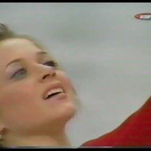 Berezhnaya & Sikharulidze (RUS) - 1999 World Figure Skating Championships, Pairs' Short Program (US)