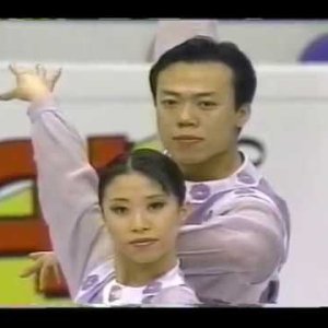 Shen & Zhao 申雪 - 赵宏博 (CHN) - 1999 World Figure Skating Championships, Pairs Long Program (US, ESPN)