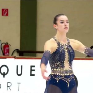 Lara Naki GUTMANN ITA Free Skate 2021 Nebelhorn Trophy Oberstdorf