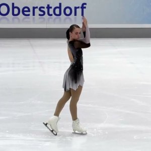 Lea SERNA FRA Free Skate 2021 Nebelhorn Trophy Oberstdorf