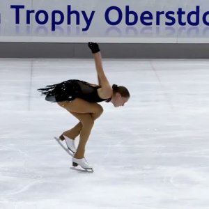 Anete LACE LAT Free Skate 2021 Nebelhorn Trophy Oberstdorf