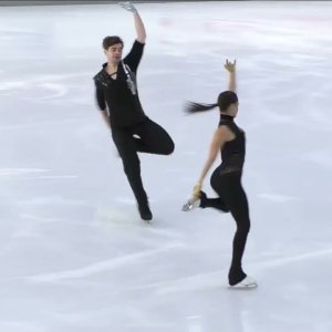 Shira ICHILOV / Laurent ABECASSIS ISR Rhythm Dance 2021 Nebelhorn Trophy