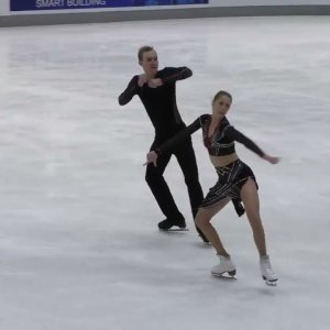 Sasha FEAR / Josh WADDELL GBR Rhythm Dance 2021 Nebelhorn Trophy
