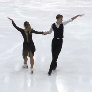 Maria Sofia PUCHEROVA / Nikita LYSAK SVK Rhythm Dance 2021 Nebelhorn Trophy