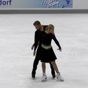 Natalie TASCHLEROVA / Filip TASCHLER CZE Free Dance 2021 Nebelhorn Trophy Oberstdorf