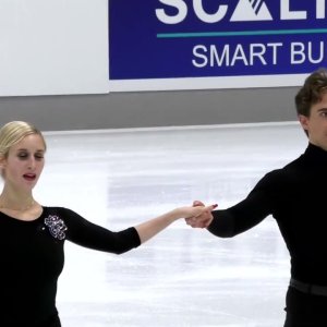 Anna YANOVSKAYA / Adam LUKACS HUN Free Dance 2021 Nebelhorn Trophy