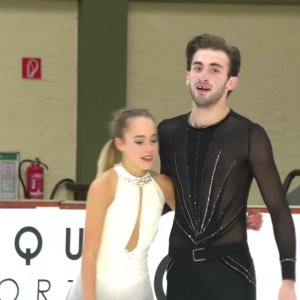 Karina SAFINA / Luka BERULAVA GEO Short Program Nebelhorn Trophy 2021