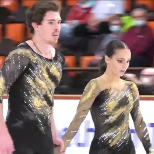 Bogdana LUKASHEVICH / Alexander STEPANOV BLR Short Program Nebelhorn Trophy 2021