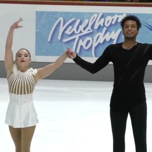 Lana Petranovic & Antonio Souza Kordeiru CRO SP 2021 Nebelhorn Trophy