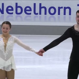 Annika HOCKE / Robert KUNKEL GER Free Skate 2021 Nebelhorn Trophy