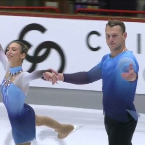 Hailey KOPS / Evgeni KRASNOPOLSKI ISR Free Skate 2021 Nebelhorn Trophy