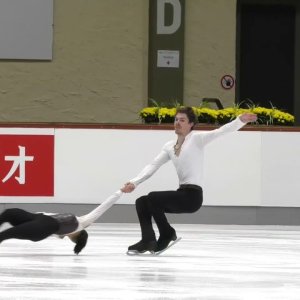 Bogdana LUKASHEVICH / Alexander STEPANOV BLR Free Skate 2021 Nebelhorn Trophy