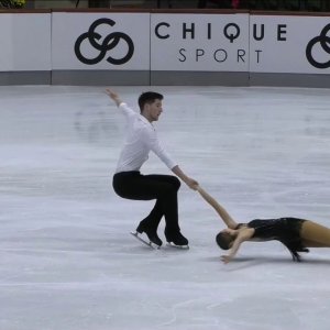Anastasia GOLUBEVA / Hektor GIOTOPOULOS MOORE AUS Free Skate 2021 Nebelhorn Trophy